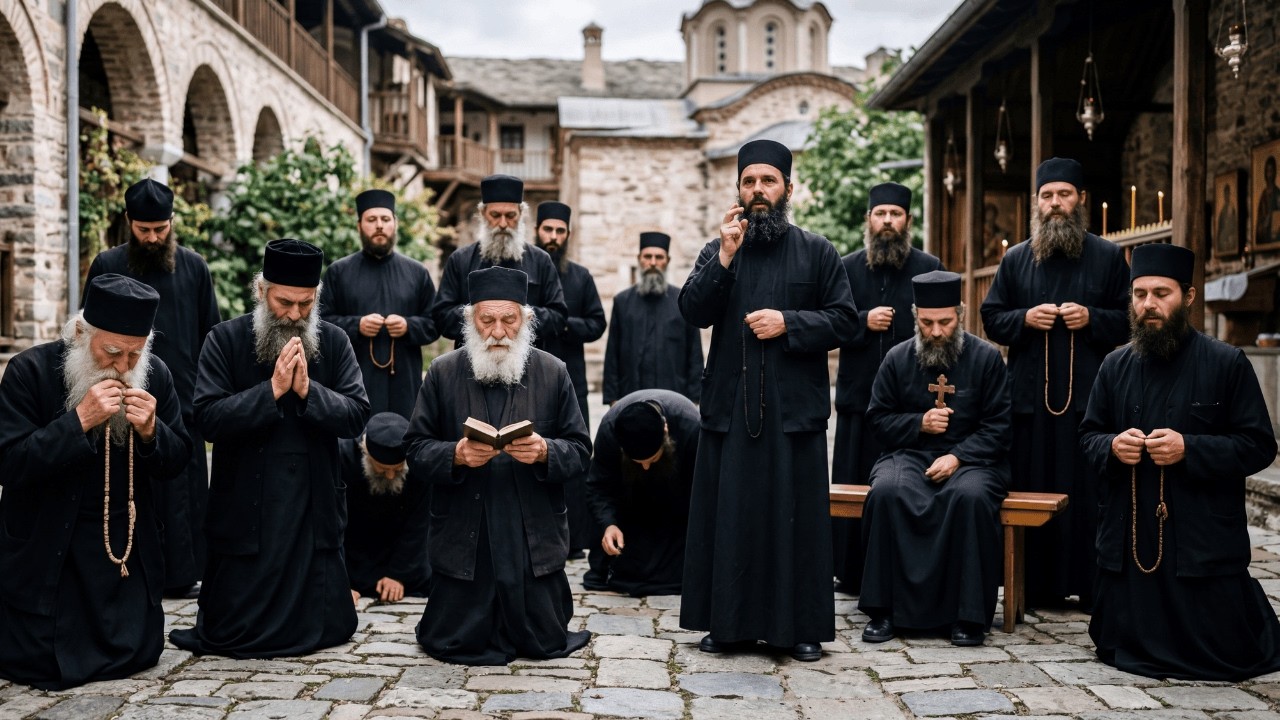 NAJJAČA Molitva ISCELJENJA u Toku VELIKOG POSTA  — Svetogorski Monasi Poju za ZDRAVLJE i MIR