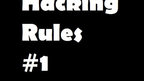 MicroVolts Hacking Rules #1