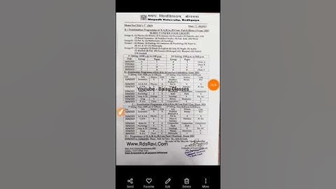 Magadh University Part 1 Exam Date 2020-23 जारी 😍 #shorts #magadhuniversity