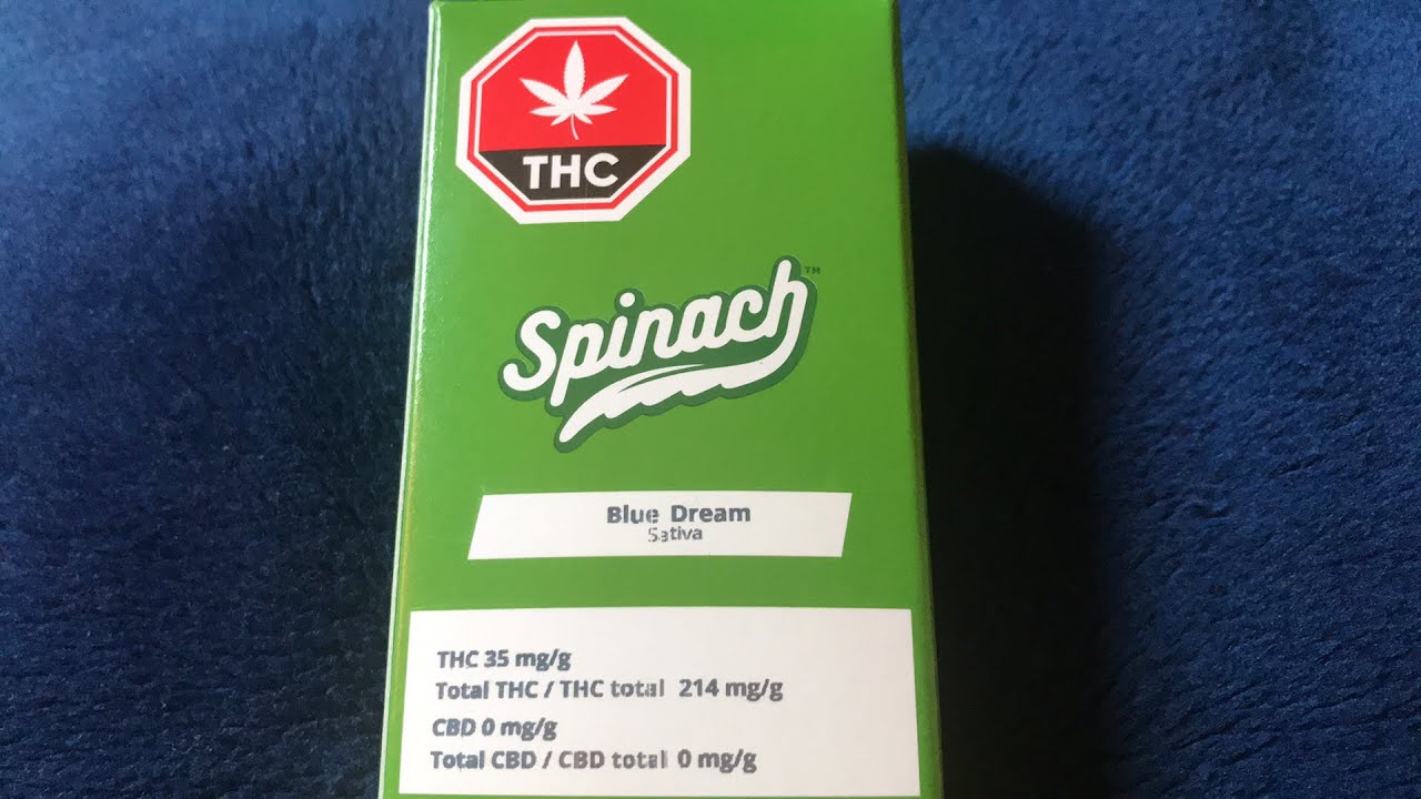Spinach 🍃 | Blue Dream SATIVA (1g) Pre-Roll 21.4% THC | 0% CBD 😧