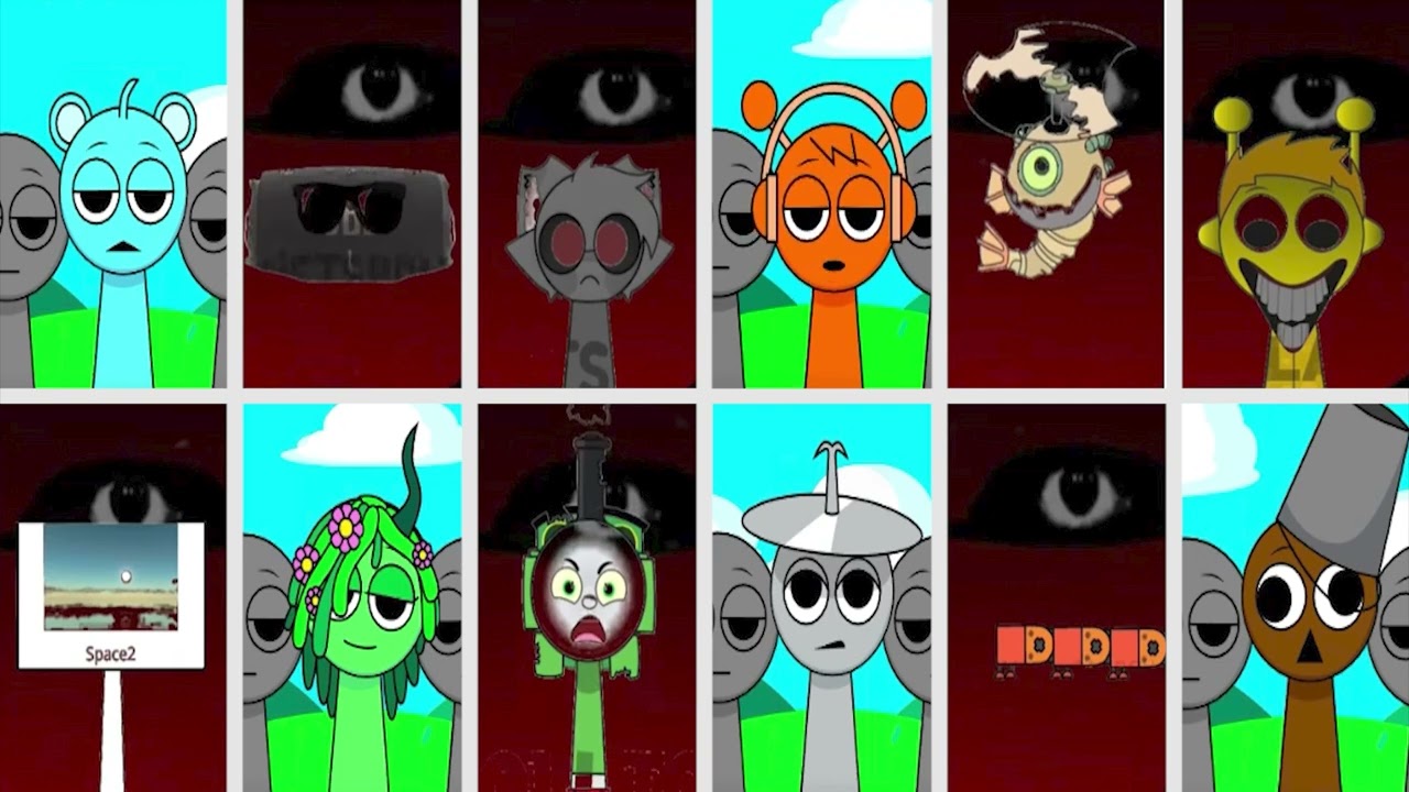 All Phases in New Incredibox Sprunki OC : of Twenty One// From Phase 1 to Phase 3 game past 2