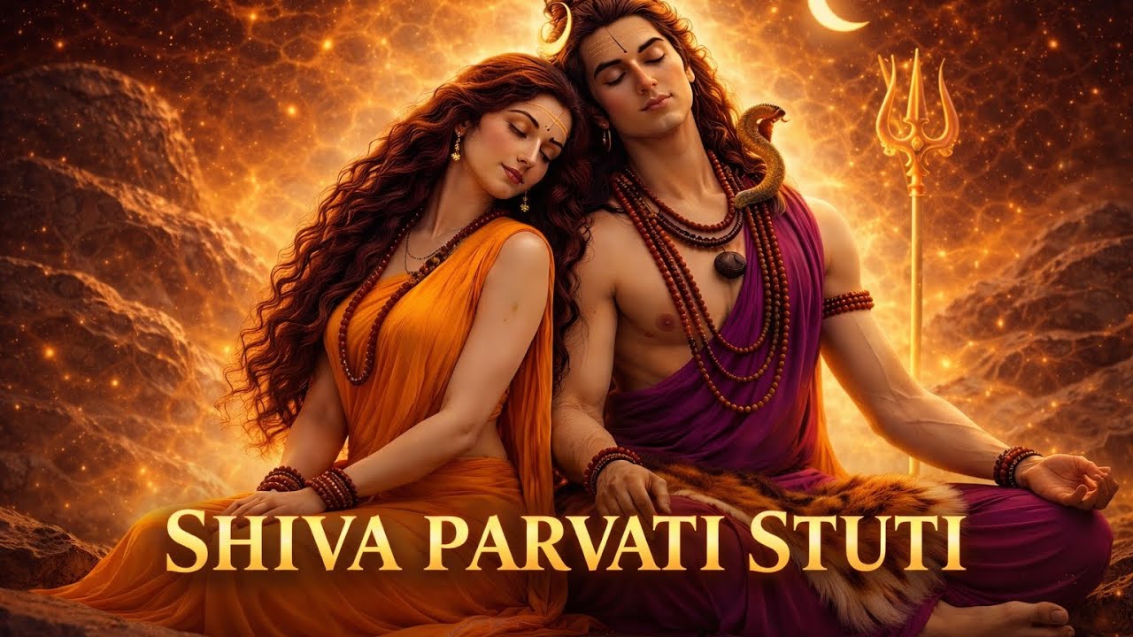 Shiva Parvati Stuti | Most Peaceful & Powerful Mahadev Bhajan #shivaparvati #shivashakti #harahara 
