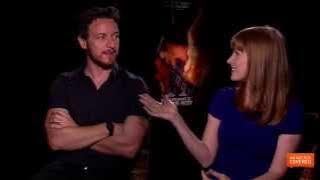 The Disappearance Of Eleanor Rigby Interview With James McAvoy and Jessica Chastain [HD]