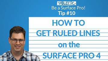 How to get ruled lines on your page in Onenote