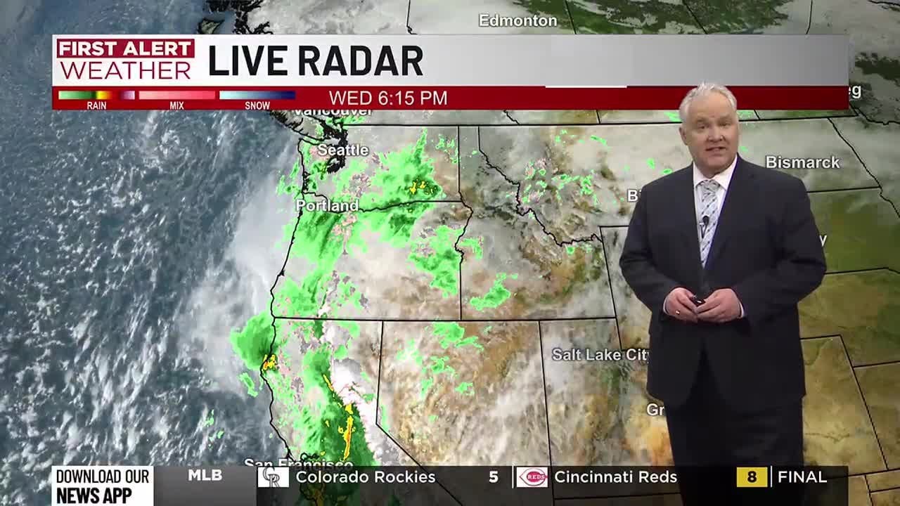 FIRST ALERT: Rain and snow arrives Thursday night, falls through Friday ...