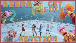 Americans React  Aespa  Get Goin Mv 