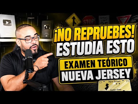 🚨 Las 60 preguntas que MÁS salen en el examen de manejo de Nueva Jersey