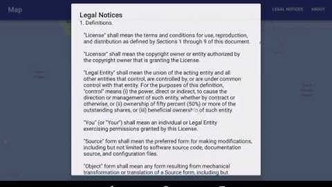 Display "Legal Notices" for Google Maps Android API v2 on Options Menu