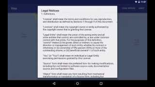 Display "Legal Notices" for Google Maps Android API v2 on Options Menu