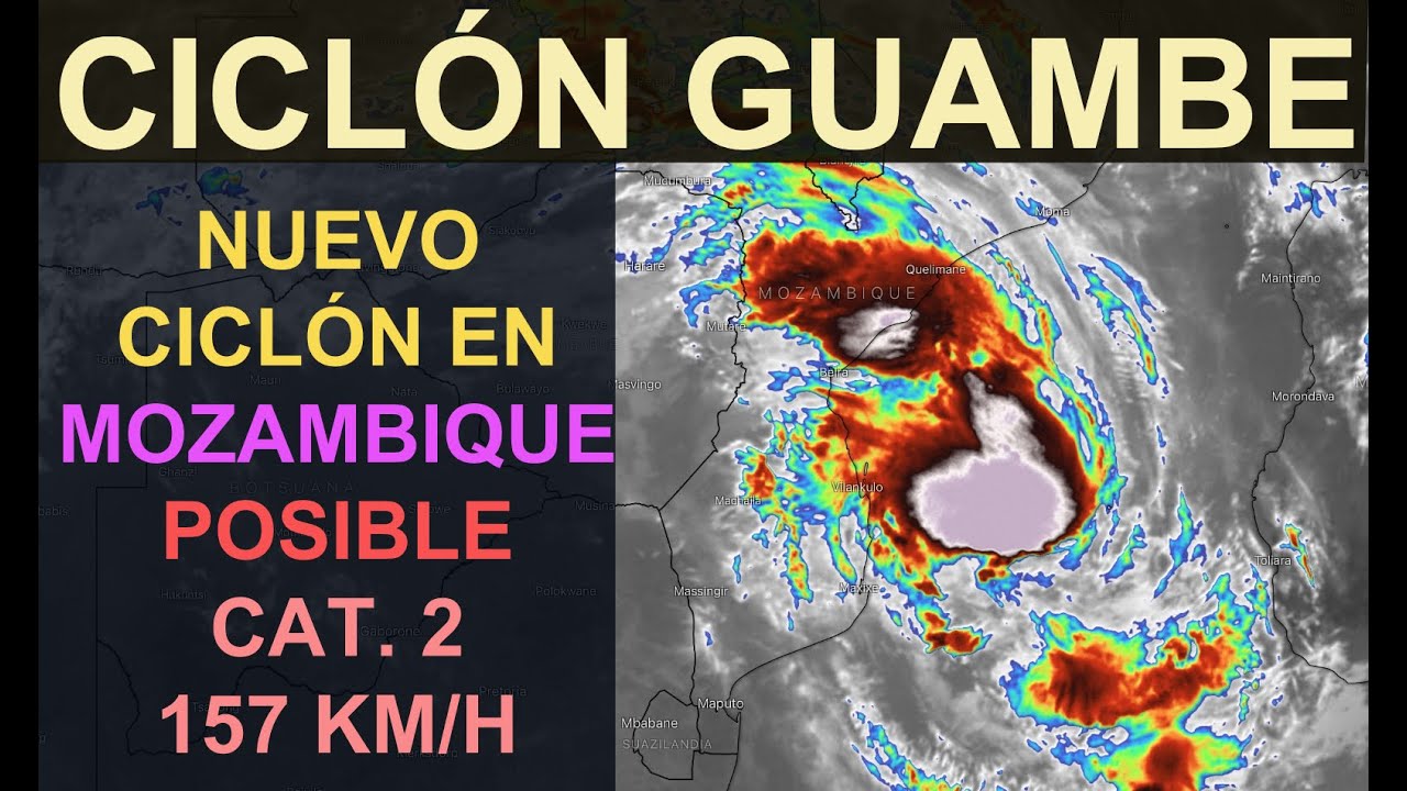 AVISO: GUAMBE. Nuevo ciclón tropical en Mozambique
