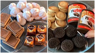 Satisfying Sweet Platters Filling Platter Asmr Teamfilger