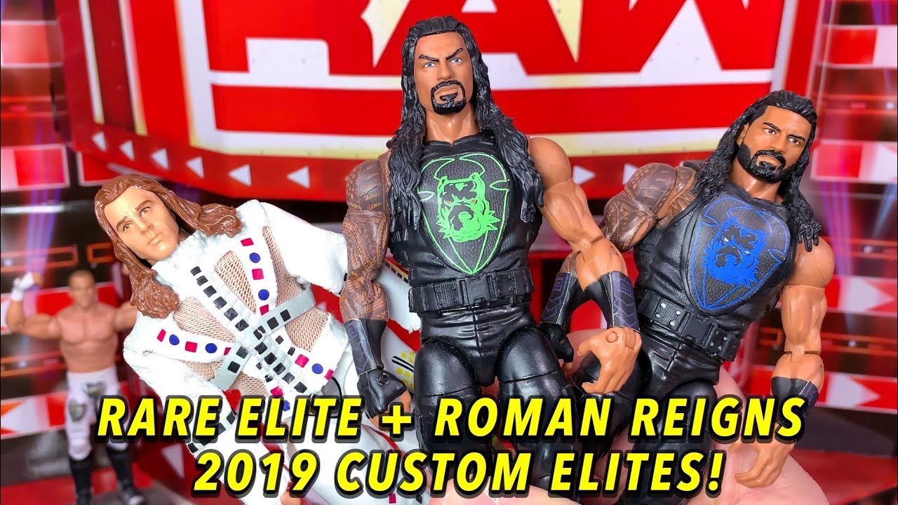 How To Make A 19 Roman Reigns Custom Elite Extremely Rare Figure Youtube