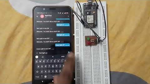 Led control with Telegram