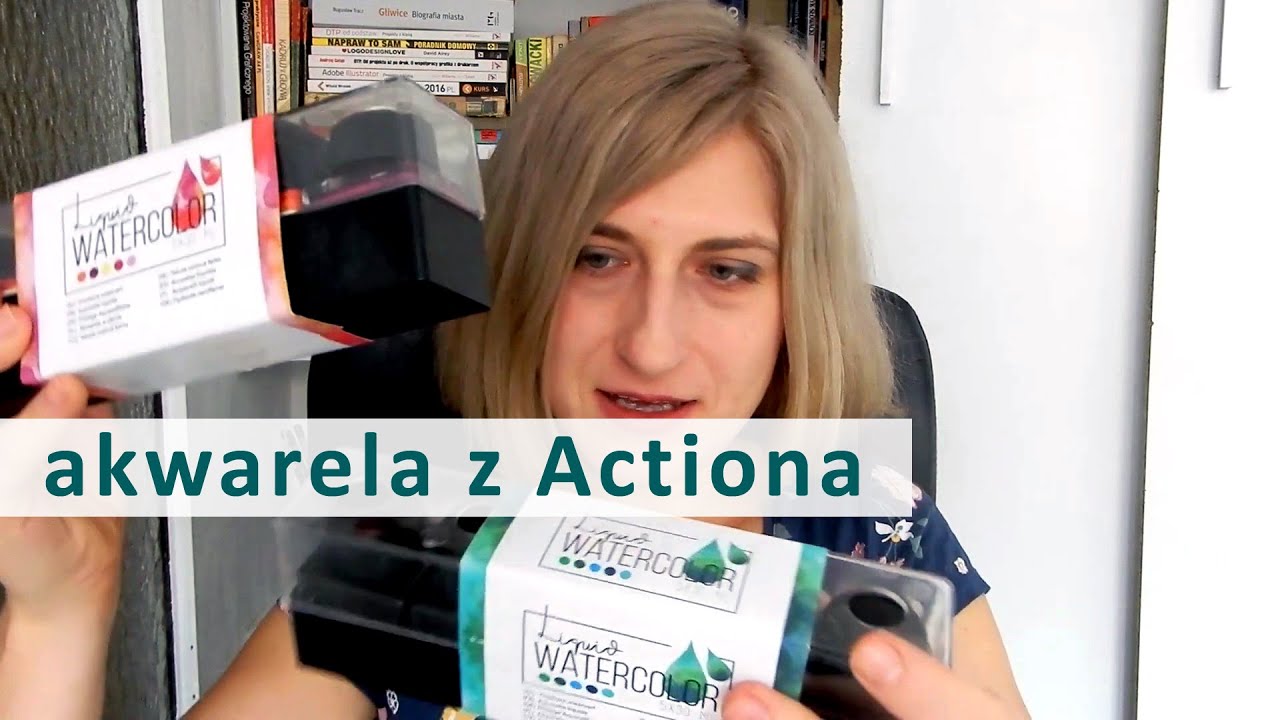 Akwarele ze sklepu Action | malarski szkic