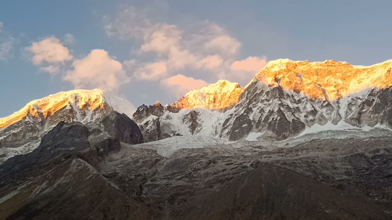 Chilled windy evening @HMI Base Camp. BMC 347 Batch. 
