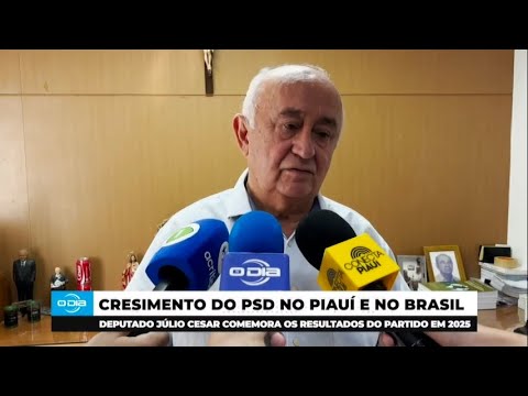 Júlio César comenta situação do PSD para 2025 e faz prognóstico de Eleição Estadual - 13 12 2024