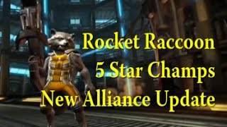 Marvel Contest of Champions - 5 Star? - Rocket Raccoon - New Alliance Update(, 2015-03-01T01:32:34.000Z)