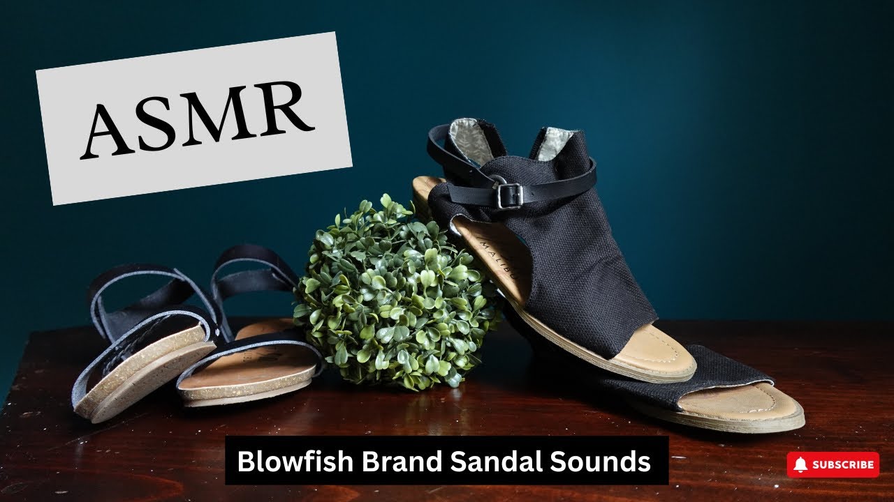 ASMR Sandal Sounds – Blowfish Edition