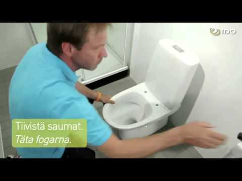 Video: WC:n liittäminen viemäriin. WC:n asennuskaavio