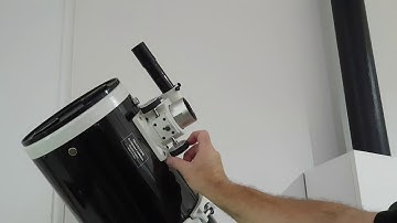 How does the focus lock on a skywatcher telescope work?