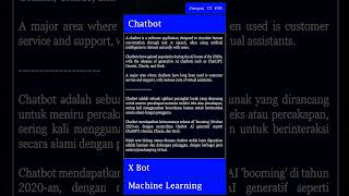 Jargon IT #028 | Chatbot - X Bot - Machine Learning