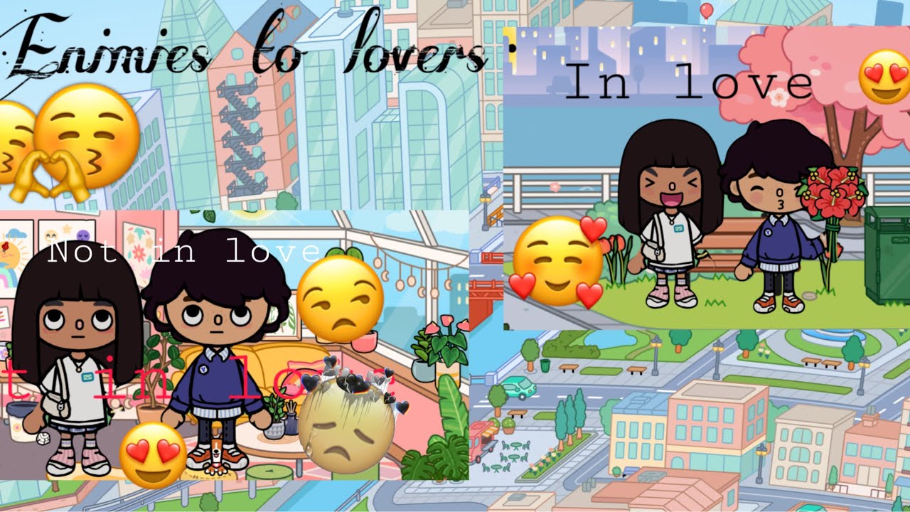 Toca boca rp ||*WITH VOICE*|| Enemies to lovers 😡😘🍉￼