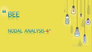 Nodal Analysis-4