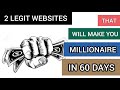 2 Websites That Will Make You Millionaire in 60 Days - Wesley Virgin