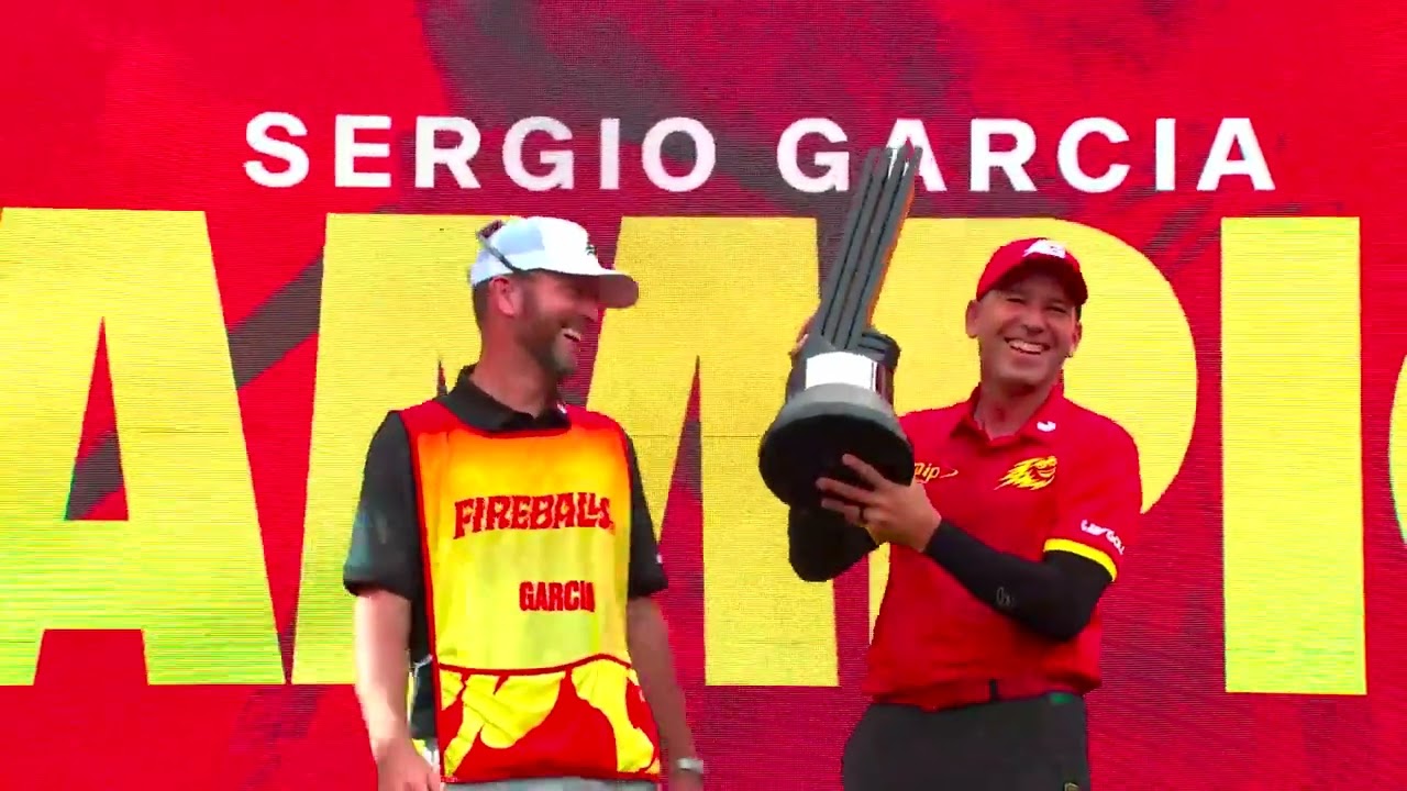 LIV Golf Hong Kong 2025 PODIUM CELEBRATION 🎉 Sergio Garcia