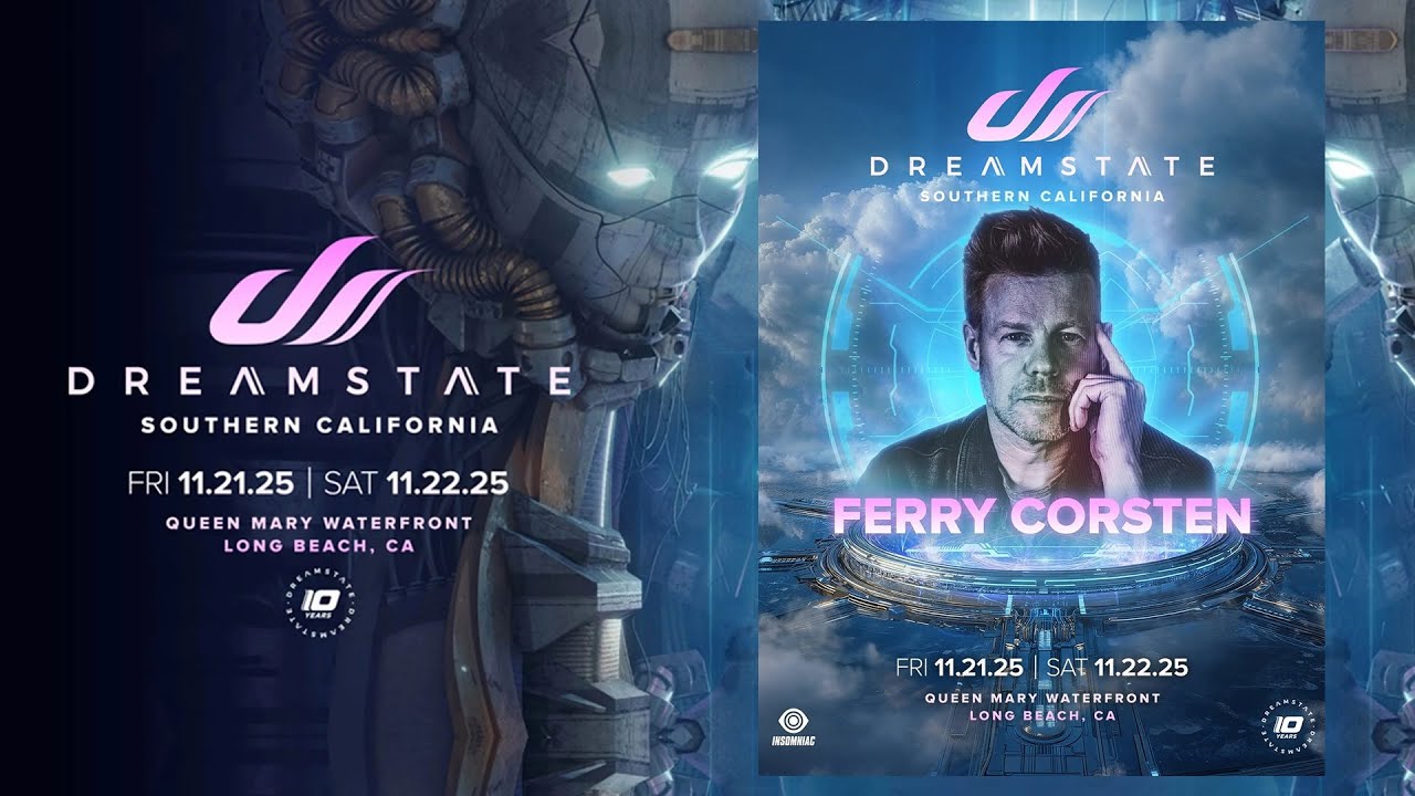 Ferry Corsten live at Dreamstate Southern California 2025 (Full Audio Set)