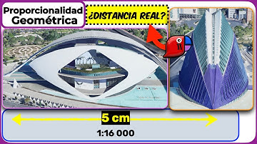 ✅ 👉Del ÁGORA al PALACIO de las ARTES: calcula la DISTANCIA REAL con la escala del MAPA 🏛️📏 R-12