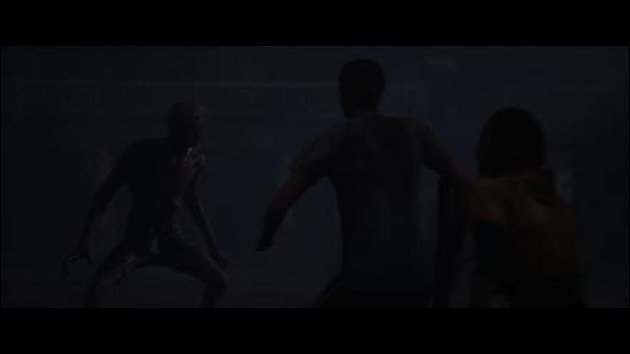 The Quarry: Dylan protects Kaitlyn from werewolf Emma