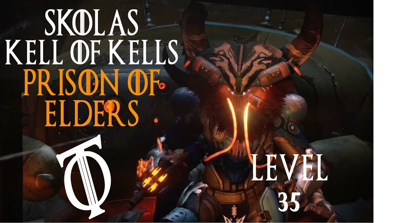 Destiny Prison of Elders Lvl 35- SKOLAS final Boss Killed IN 30 SECONDS!!