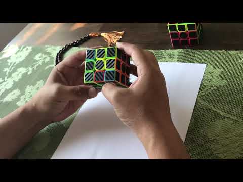 Rubik’s cube. Step 4 (Yellow Cross)