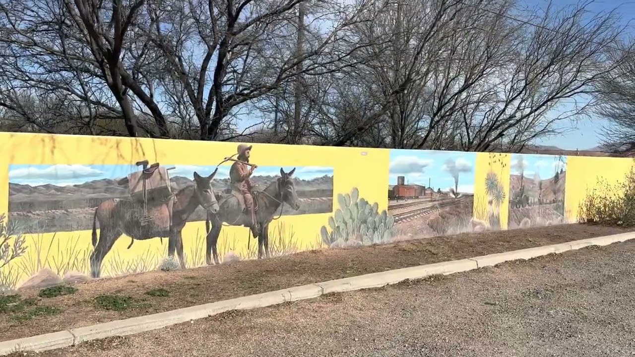 Benson railway murals, Arizona
