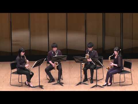 Handel=Halvorsen - Passacaglia/ヘンデルの主題によるパッサカリア J.ハルヴォルセン【サックス四重奏】