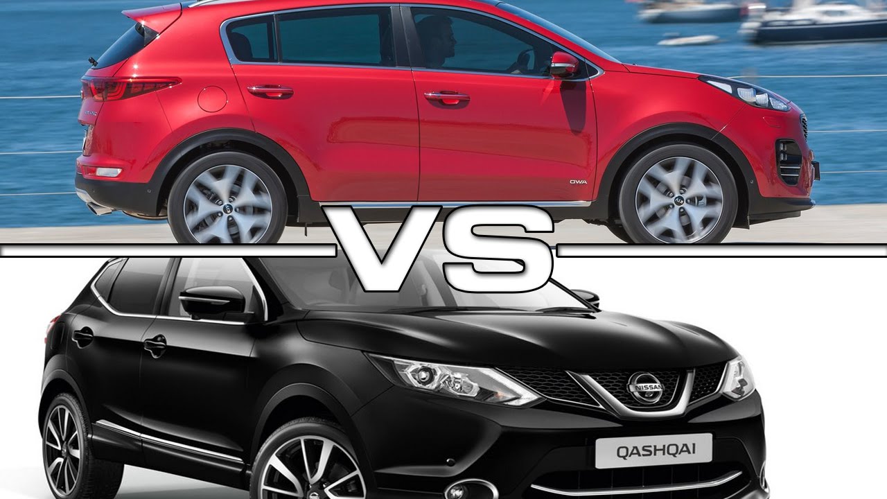 2016 Kia Sportage vs 2016 Nissan Qashqai YouTube