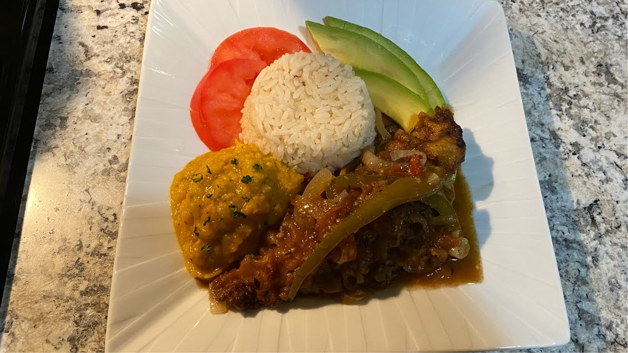 How to Make Stewed Fish with Gravy & Sides YouTube