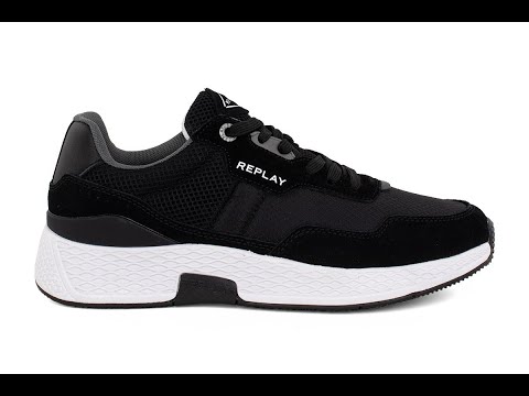 Replay Ανδρικό Sneaker Hybrid Classic Inky Black Rs2B0036T-0003