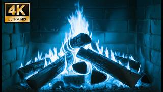 FIRE NEON BLUE LED: 6 HOURS - 4K Electric for Gaming, Futuristic Relaxation, ASMR screenshot 3