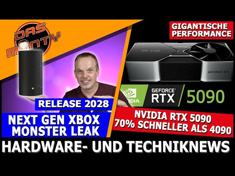 Nvidia RTX 5090 - Gigantische Performance | Xbox Next Gen kommt 2028 | Neue Xbox X bereits 2024