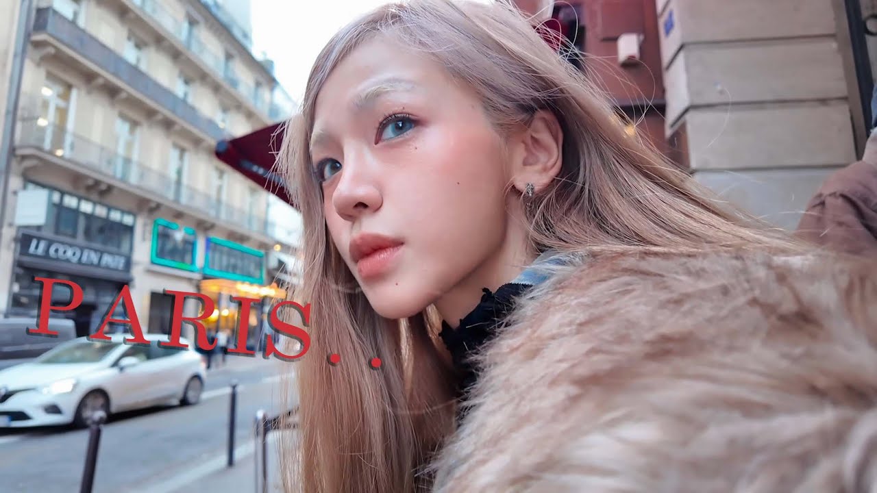 패션위크 기간에 파리에 간 브이로그.. (먹고, 빈티지 쇼핑.)