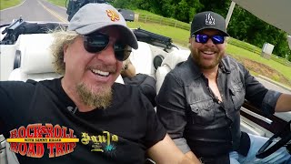 Video thumbnail of "Toby Keith and Sammy Hagar Play 'Rum Is The Reason' | Rock & Roll Road Trip"