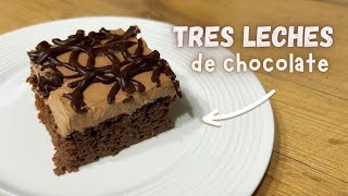 PASTEL DE TRES LECHES DE CHOCOLATE by Alejandra de Nava 5,075 views 4 days ago 5 minutes, 24 seconds