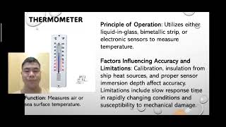 Different Types of Shipborne Meteorological Instruments