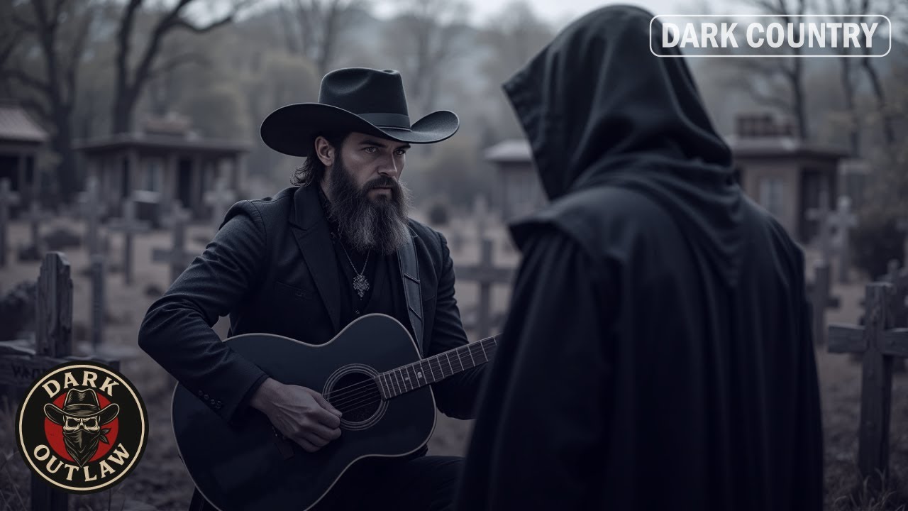 NOT TODAY DEATH - Dark Country Music - Dark Outlaw Country Songs (LYRIC VIDEO)