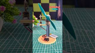 DIY Rotating Fan | DC Motor + N20 Gear Motor #shorts #dcmotor #motor