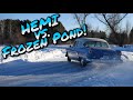 I Raced My Old Dodge HEMI Around A Frozen Pond! - Vice Grip Garage EP63