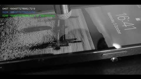 MATT automates latency measurements using high-speed camera