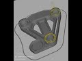 Base Nivelante Superior Simulación Impresión 3D